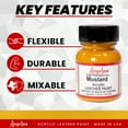 thumbnail image 2 of Angelus® Acrylic Leather Paint, 1 oz., Mustard, 2 of 9