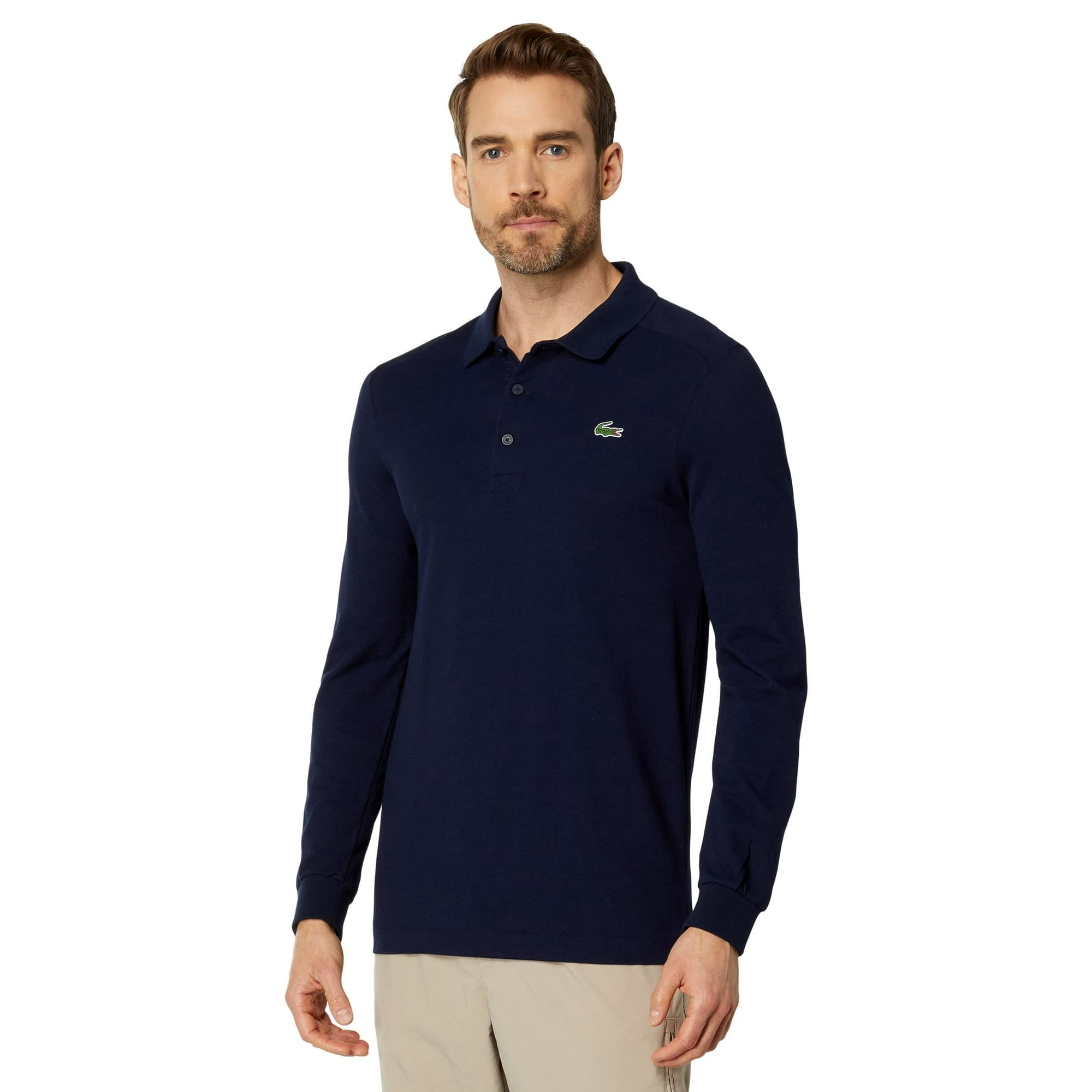long sleeve mens golf polo shirts