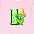 thumbnail image 3 of Inktastic 1st Birthday Monster Baby Romper Coveralls, 3 of 4