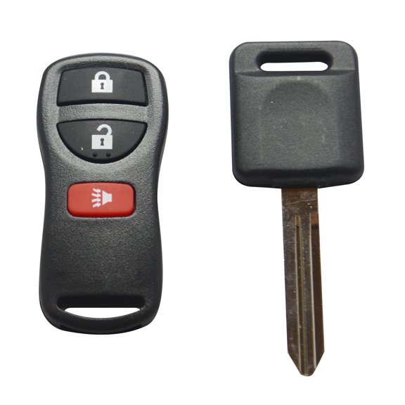 New 3 Button Replacement Keyless Entry Car Remote Fob with 46 Chip Key for Nissan KBRASTU15 CWTWB1U415 CWTWB1U733 CWTWB1U821