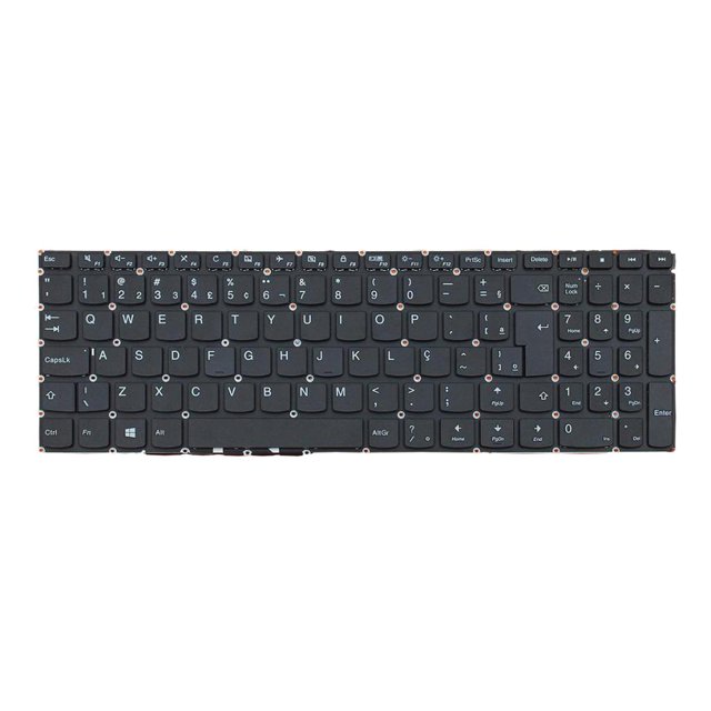 Teclado Brazil de repuesto Insprion 15V 15R 15VR M531R Serie Brasil Sin Marco Magideal Teclado Brazil de repuesto