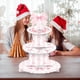 thumbnail image 5 of Suministros para Fiestas Temáticas de Lazos, Torre de Cupcakes con Lazo Rosa para Niña,Decoración para Fiestas Cumpleaños Niña con Lazo Rosa, Mesa de Postres, Soporte para Pasteles, 5 of 5