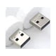 thumbnail image 2 of Luces USB de noche, minibombilla LED, enchufable, blanco cálido, compacto, ideal para dormitorio, baño, guardería, pasillo, cocina, coche, luz de ambiente USB (4 luces blancas), 2 of 5