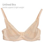 Varsbaby Women's Sexy Lace Bra Balconette Mesh Underwired Demi Shelf Bra Unlined See Through Bralette