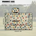 thumbnail image 5 of Psesaysky Universal Golf Cart Seat Covers for Club Car, Foldable, Washable, Breathable, Non-Slip Seat Towel Blanket with 4 Pockets for Golf Lovers, Cute Dog Paws, 5 of 8