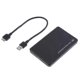 thumbnail image 1 of Boîtier externe pour disque dur 2,5 pouces USB 3.0, 5 Gbit/s, SATA, SSD, pour ordinateur portable, de bureau (disque dur non inclus)., 1 of 3