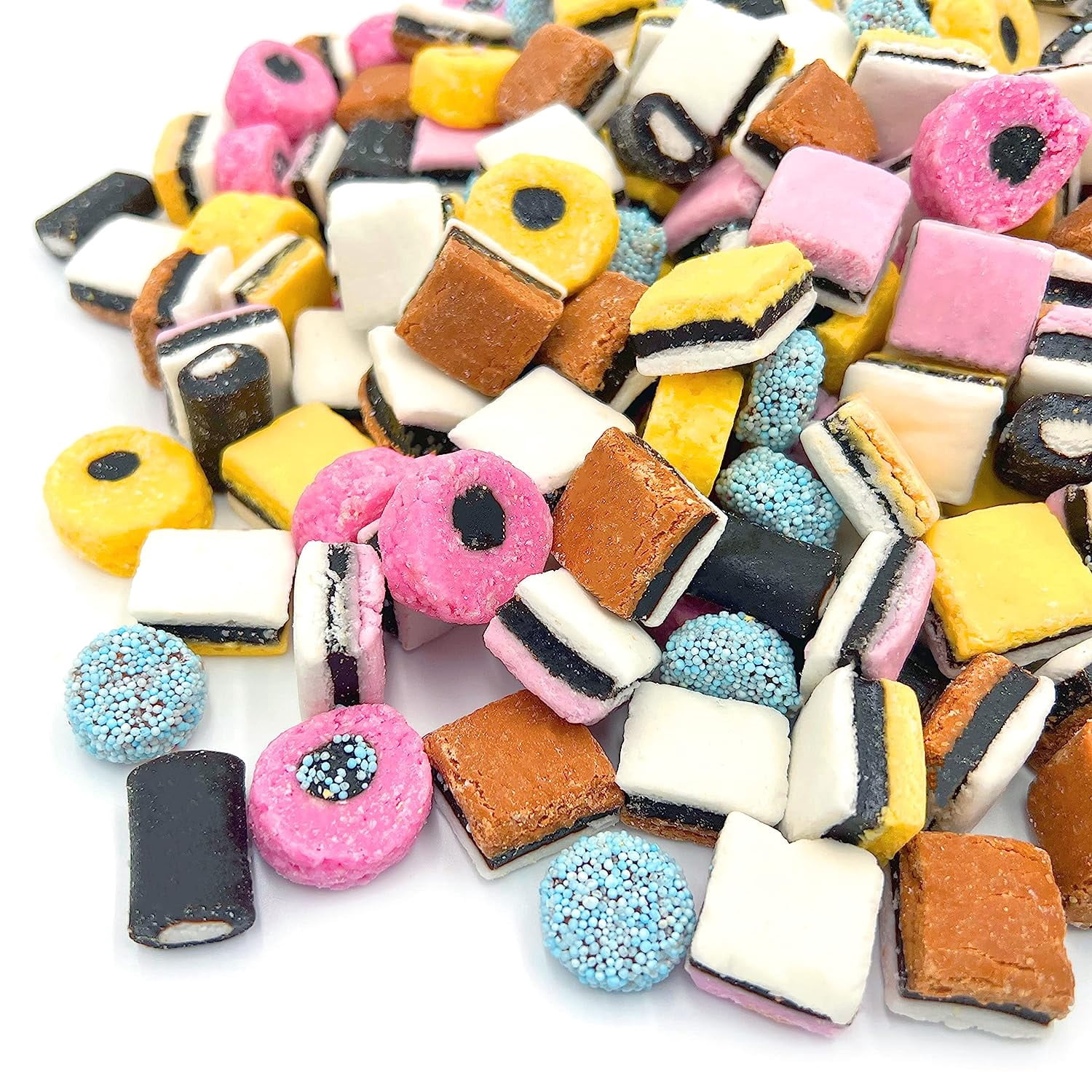 Gustaf's Licorice Allsorts Gourmet Candy, Assorted Flavors (2 Pound Bag)
