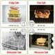 thumbnail image 5 of Set de recipientes de vidrio dokaworld con tapas de bambú x4, 5 of 9