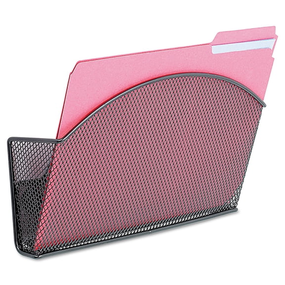 Safco Onyx Magnetic Mesh Single File Pocket