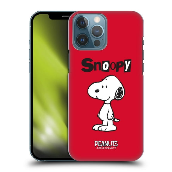 Head Case Designs Officially Licensed Peanuts Characters Snoopy Hard Back Case Compatible with Apple iPhone 13 Pro Max