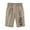 Khaki, variant on Pxkloy Women's Bermuda Athletic Shorts High Waist Wide Leg Drawstring Shorts Knee Length Cotton Linen Straight Leg Shorts with Pockets Khaki,XXL