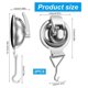 thumbnail image 2 of Powerful Punch-Free Suction Cup Hook, Vacuum Sticky Hook, Glass Wall-Mounted, Traceless Suction Cup, 2 of 5