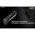 thumbnail image 4 of Nitecore P18 Unibody Die-cast Futuristic Tactical Flashlight - 1800 Lumen w/ 1x IMR battery, 4 of 20