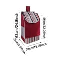 thumbnail image 2 of EASTIN Shopping Bag Replacement Bag Reusable Backup Trolley Foldable For Shopping Cart Fold Up Hand Truck Utility Cart Collapsible Fabric Storage Cubes, 2 of 3