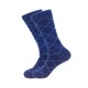 thumbnail image 1 of Calcetines de algodón para hombre de gran tamaño con diseño de rombos clásicos de otoño e invierno, de estilo británico, de color liso, 1 of 5