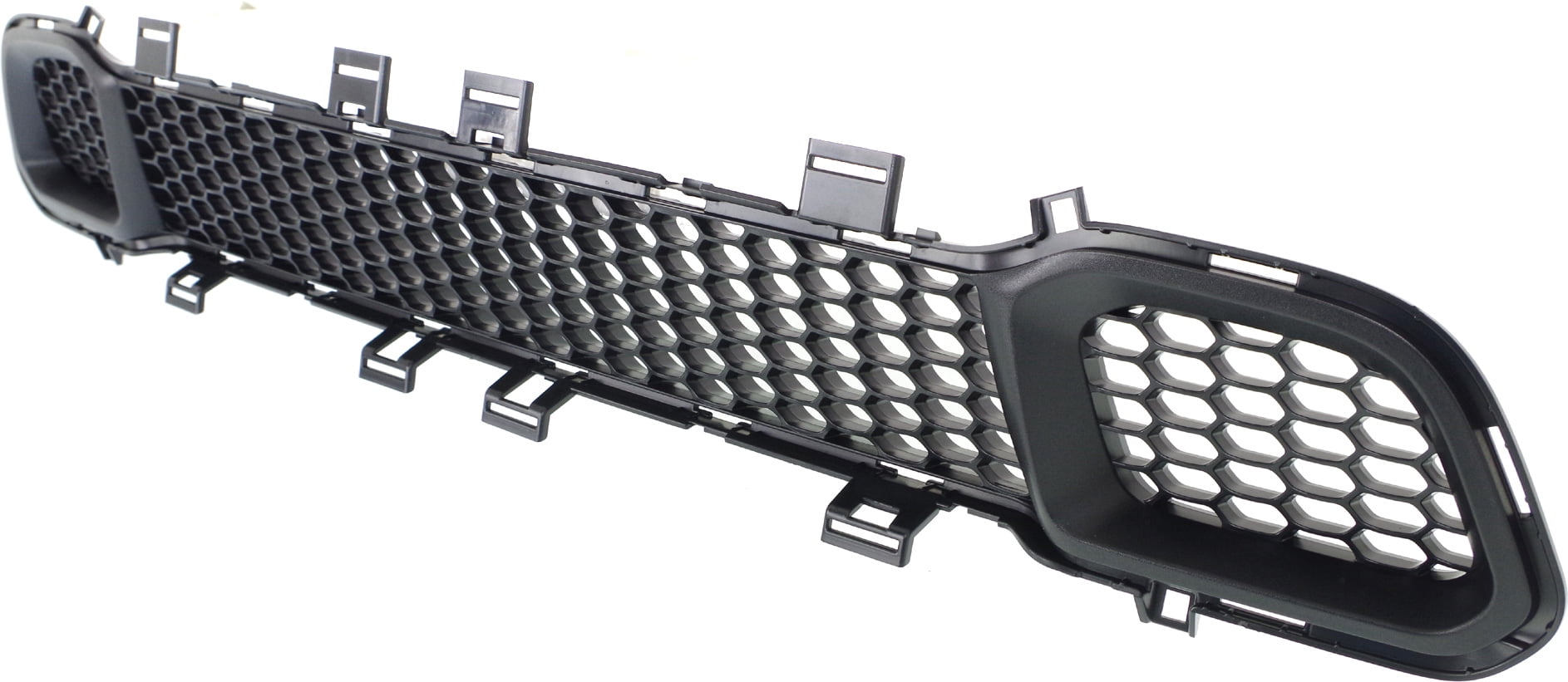 Bumper Grille Compatible With 2014-2018 Jeep Cherokee Front Textured Black