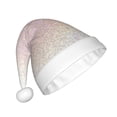 thumbnail image 2 of Cauagu Glitter Light Pearl for Adult Christmas Hat,1-Pack Xmas Holiday Hat Santa Hat for Women & Men Festive Headwear Accessories Fit for Christmas/New Year/Party, 2 of 6