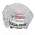 thumbnail image 1 of Arcade Button, Original OEM Replacement 0.110in 2.8mm Terminals Arcade Button with Self Lubricating, Easy Install,  Exquisite Texture for Kailh Ghost POM Red Mechanical, 1 of 7