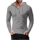 thumbnail image 2 of pstuiky camisetas de manga larga para hombre, Sudadera con capucha de manga larga con cordón y capucha holgada, informal, deportiva, a la moda para hombre camisetas de hombre xl, 2 of 6