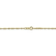 thumbnail image 4 of Leslie's Real 10kt Yellow Gold 1.3 mm Singapore Chain; 20 inch; Lobster Clasp; for Adults and Teens; for Women and Men, 4 of 5
