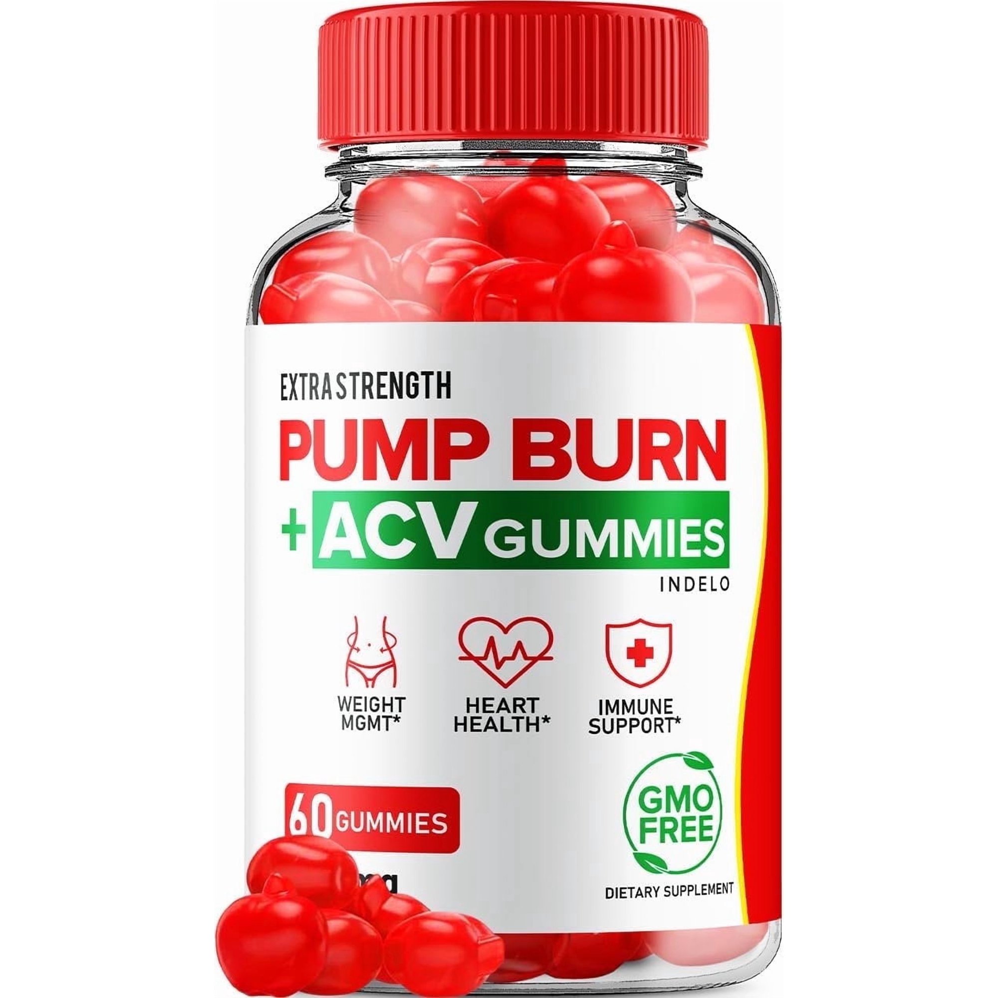 Pump Burn Keto ACV Gummies - Keto Pump Burn Gummies Reviews, Pump Burn Keto + ACV Gummies for Weight Management B12 Burn Pump Advanced 1000mg Formula 1 Pack - 60 Gummies