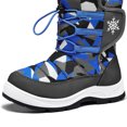 thumbnail image 4 of GYMEPIC Kids Waterproof Snow Boots Warm Winter Shoes Anti Slip Outdoor Boots Easy On Off for Boys Girls, 4 of 5