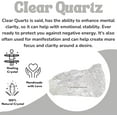 thumbnail image 4 of Premium Clear Quartz Raw Crystals and Healing Stones (1 Piece), 4 of 4