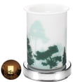 thumbnail image 4 of Wax-Melt Warmer Purificador De Aire Perfumado Vela De Cera Fusor Eléctrico Calentamiento Rápido Quemador De Aceite Calentador Fragancia Esencial Para Spa Yoga Gimnasio Oficina Decoración Del Hogar Scienceny HA026605-02, 4 of 7