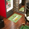 thumbnail image 3 of Ottomanson Hershey Smores Logo Machine Washable Non-Slip Rubberback 2x3 Area Rug, 2'3" x 3', Green, 3 of 7