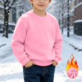 thumbnail image 2 of YOUYEDIAN Kids Crewneck Sweatshirt Toddler Long Sleeve Tops Lightweight Fall Pullovers for Boys and Girls, 2 of 5