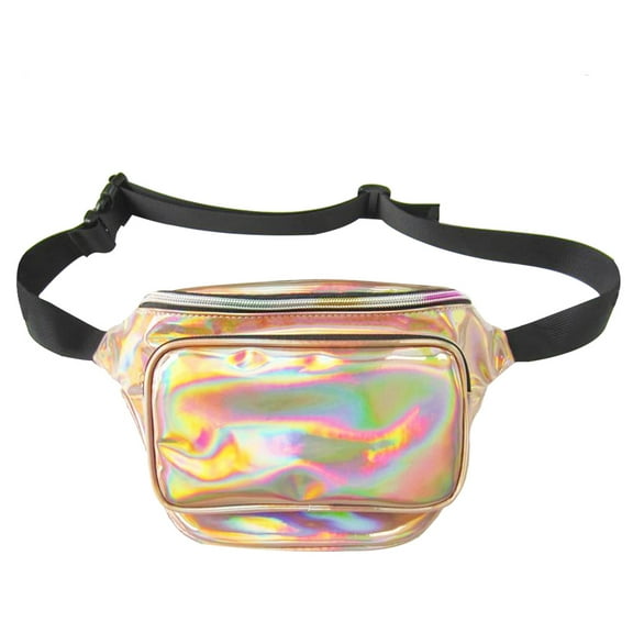 Masteelf Hologram Bum Bag Waist Waterproof Body Women Large