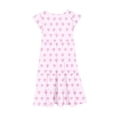 thumbnail image 6 of SDNall Summer Dresses for Girls 2024 Fashion Girls' Summer New Short Sleeve Ruffled Pockets Round-Neck Printed Dresses for 6-15 Years Kids, 6 of 9