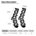 thumbnail image 2 of Daiia Panda1 Print Crew Socks – Soft Breathable Long Socks for Men & Women, Moisture-Wicking & Comfortable Daily Wear Socks, One-Size Fits Most (US 5-11), 2 of 6