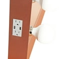 thumbnail image 4 of Impressions Vanity Starlight Wide Hollywood Lighted Vanity Mirror,18 LED Bulbs, Wall-Mounted (White), 4 of 13