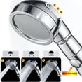 thumbnail image 4 of Home Tool Kit Shower Head Hand Held High Pressure Bathroom Showerhead with On/Off Pause Auto Repair Tools Clearance, 4 of 7
