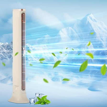 AZXY Tower Fan,Standing Fan,Floor Fan,Tower Fans for Home,Oscillating Quiet Bladeless Tower Fans for Bedroom
