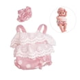 thumbnail image 7 of AlevRam 6 Sets 12 inch Baby Doll Clothes, Soft Cotton Bodysuits Outfits with Hats, Doll Clothes Set for 10-12 inch Dolls, Gift for Kids Girls, 7 of 7