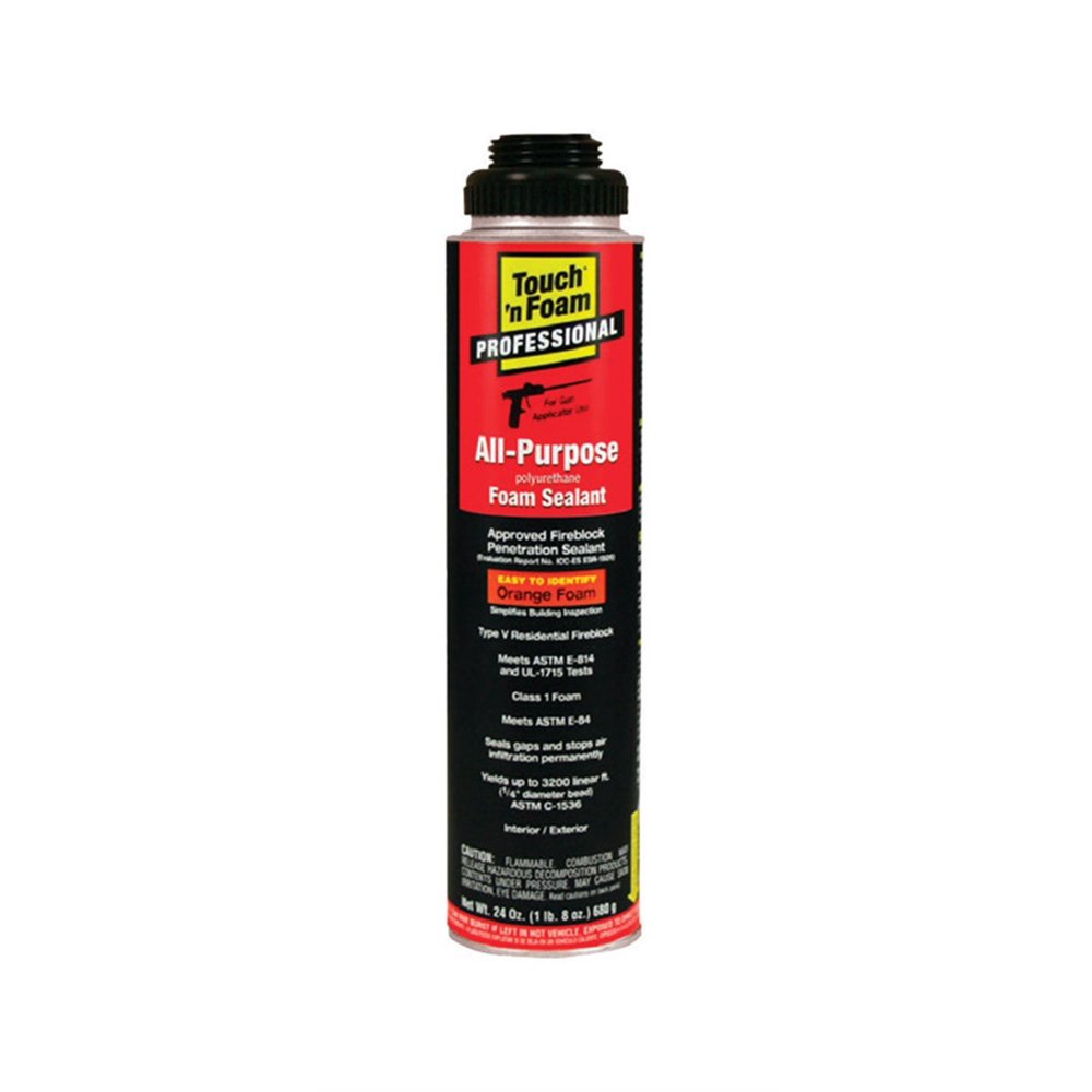 Touch 'n Foam Orange Polyurethane Foam Sealant 24 oz.
