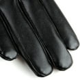 thumbnail image 4 of Penkiiy Leather Gloves for Women Women Keep Warm Leater Driving Full Finger Gloves Black Gloves, 4 of 8