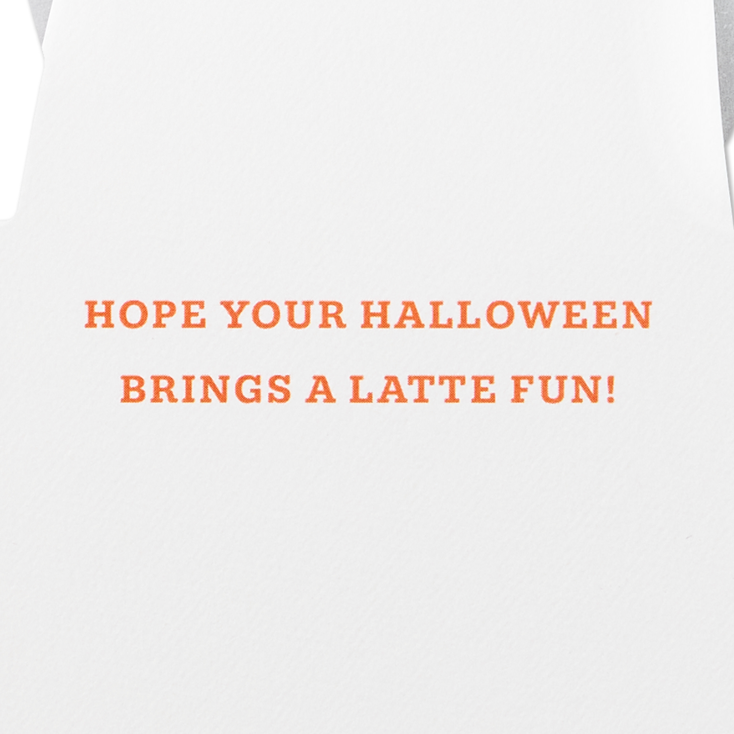 Hallmark Paper Craft Halloween Card With Mini Card (Fun Ghost), 1 Count