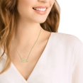 thumbnail image 3 of Collar grande con zirconia incrustada para mujer, collar de clavícula de estilo europeo y moderno, 3 of 8