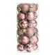 thumbnail image 1 of 24Pcs 1.1" Bolas de Navidad Adornos Conjunto de Bolas Colgantes para Árbol de Navidad Decoración (Caroma Oro Rosa), 1 of 7