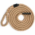 thumbnail image 2 of Gymax 25ft Gym Fitness Training Climbing Rope W/Rubber Grips Strength Training 1.5inch, 2 of 10