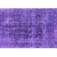 thumbnail image 1 of Ahgly Company Indoor Rectangle Oriental Purple Industrial Area Rugs, 2' x 3', 1 of 4