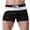 Black, variant on asdoklhq Beach Shorts for Men,Men's Boxer Briefs Beach Stitching Contrast Color Swimming Trunks Swimming Trunk