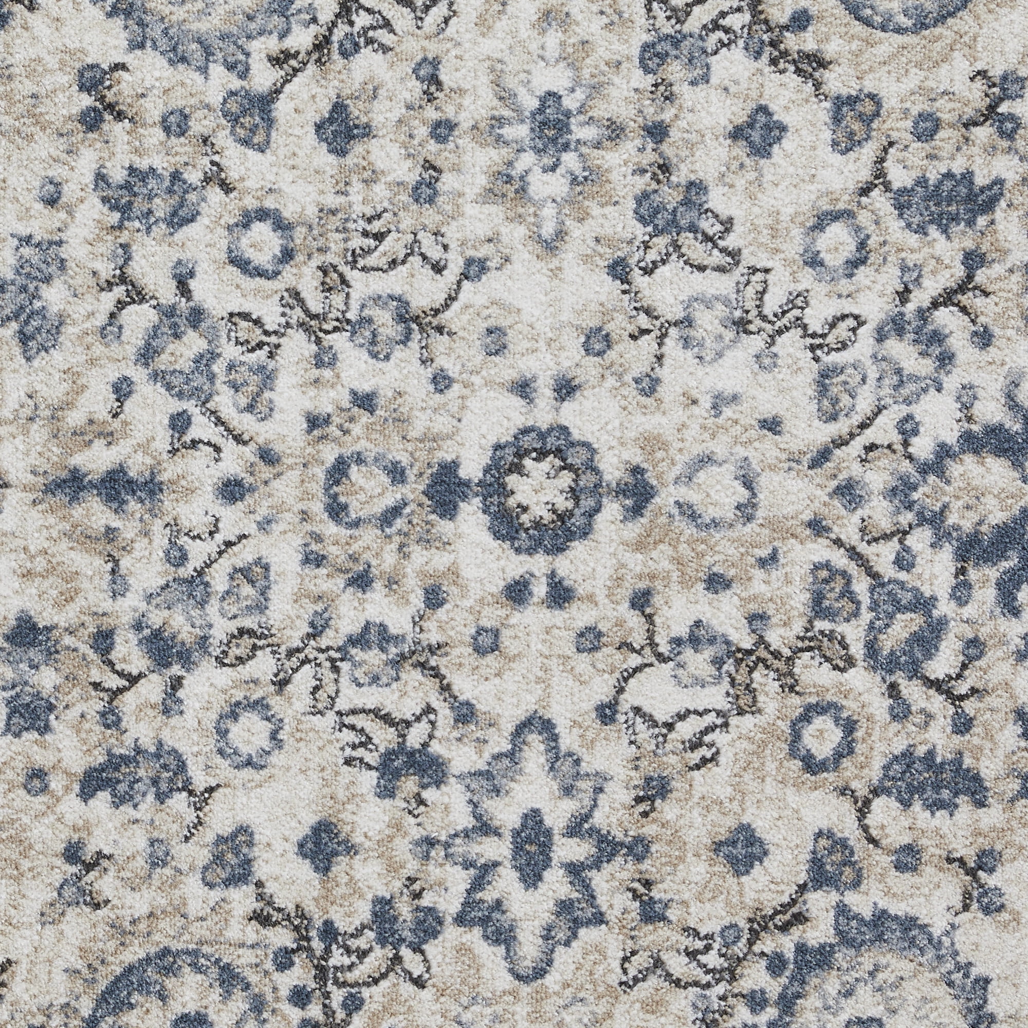 Loomaknoti Kehleigh Otindas 5' x 7' Blue Oriental Indoor Area Rug
