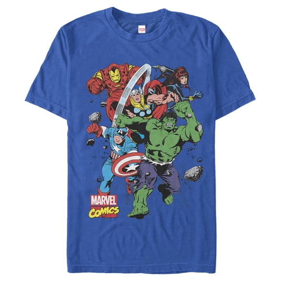 Men's Marvel Superheroes Starters Graphic T-Shirt
