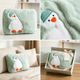 thumbnail image 5 of HIBIBUD 2026 New Cartoon Plush Warm Water Bag Portable Rechargeable Electric Hot Water Bottle Warming Bag Plush Bunny Hand Warmer Winter Expressive Gift Explosion-Proof Hand and Foot Warmer, 5 of 6