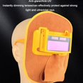 thumbnail image 1 of PEONAVET Electrician Cover Solar Powered Auto-Darkening Welding Mask Solar Automatic Dimming Welding Mask, 1 of 9
