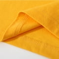 thumbnail image 6 of Summer T-Shirts Boys Girls Soft Cotton Short Sleeve Tees Solid Color Toddler Kid Casual Loose Tops Tshirts (11 Years, Yellow), 6 of 6